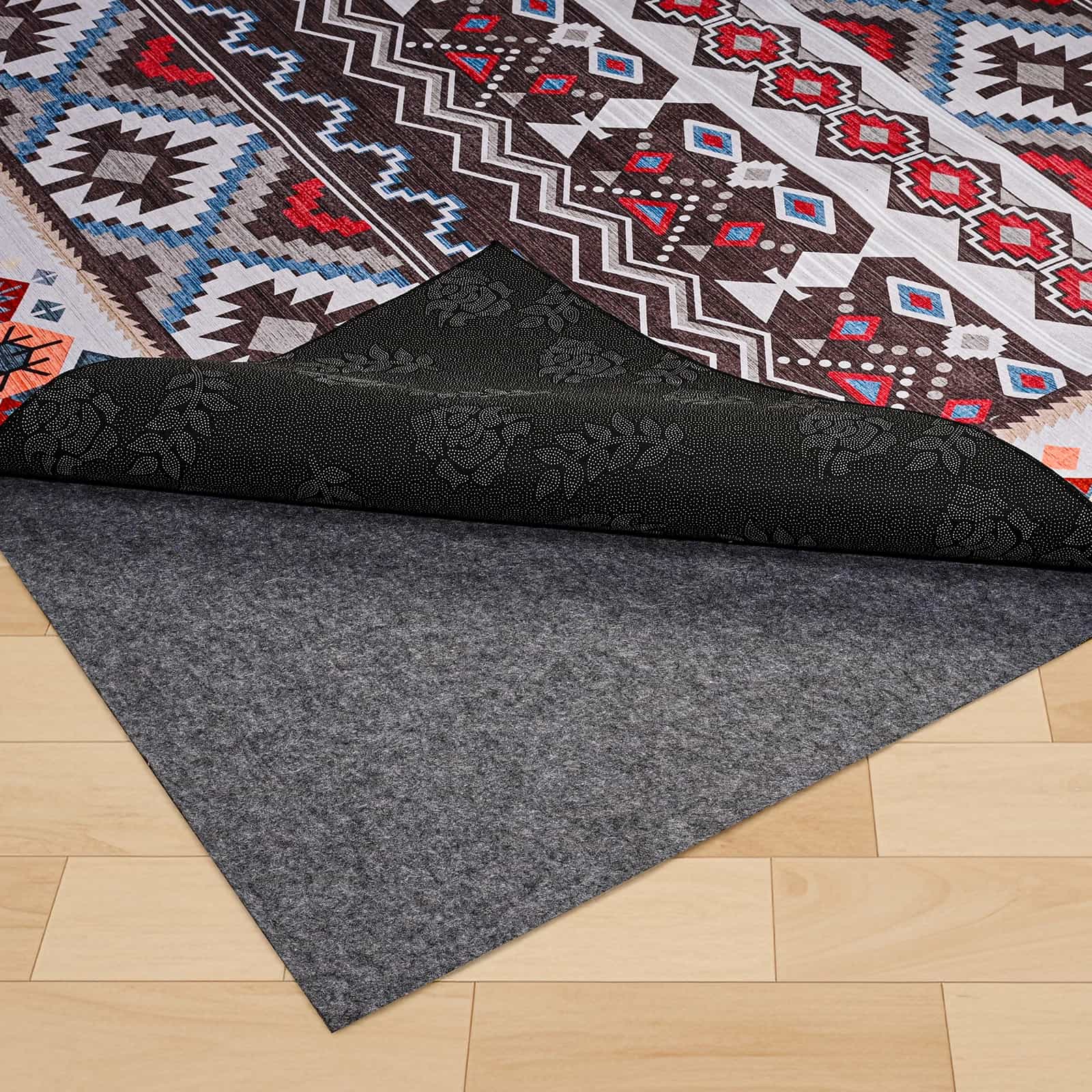 Non-Slip Rug Pads,Waterproof Rug Pad,Carpet Pad for Hardwood,Tile,All Floors – Floor Protection,Cushioning, Anti-Slip Grip